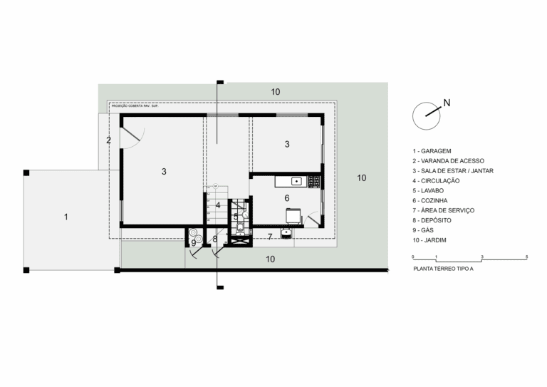 01_02_PLANTA PAVIMENTO TÉRREO UNIDADE HABITACIONAL